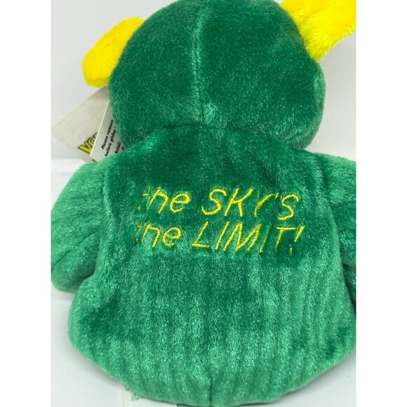 VTG Salvino’s Custom Collection York Fair Plush Teddy Bear Green & Yellow w/ Tag - Picture 5 of 7